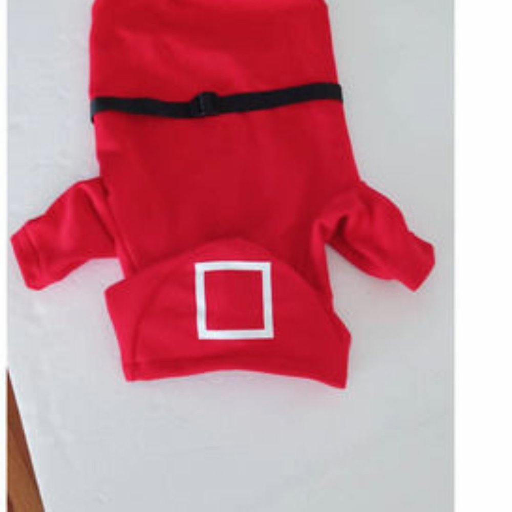 Squidgame Dog Cosutme Size 3XL